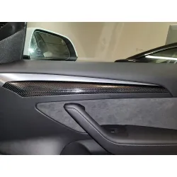 6D Super Gloss Emulational Carbon Fiber Black Car Wrap K-9012 review yhynh 01