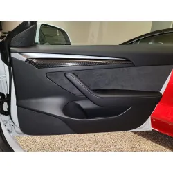 6D Super Gloss Emulational Carbon Fiber Black Car Wrap K-9012 review yhynh 02
