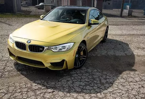 BMW M4 Paint Lemon Yellow Vinyl Car Wrap  K-6028 review btgbgbgbggn