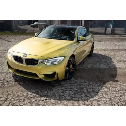 BMW M4 Paint Lemon Yellow Vinyl Car Wrap  K-6028 review btgbgbgbggn