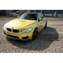 BMW M4 Paint Lemon Yellow Vinyl Car Wrap  K-6028 review btgbgbgbggn