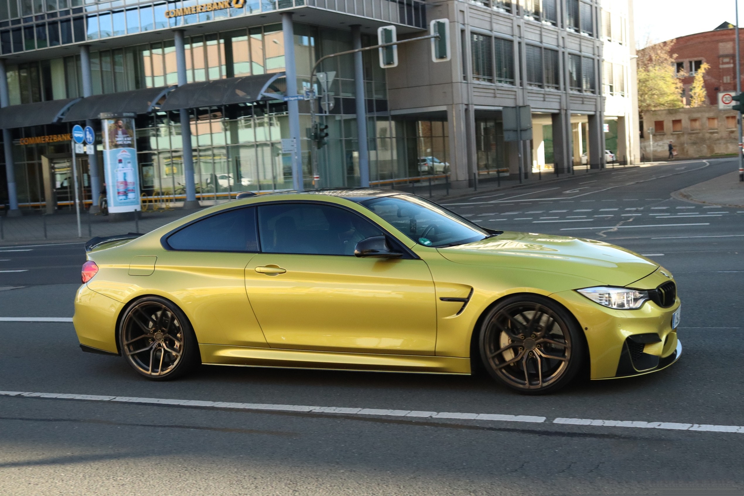 BMW M4 Paint Lemon Yellow Vinyl Car Wrap  K-6028 review mmjmjmjja