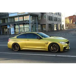 BMW M4 Paint Lemon Yellow Vinyl Car Wrap  K-6028 review mmjmjmjja