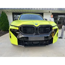 Glossy ST.Paulo Yellow Vinyl Car Wrap K-1124 review jujun
