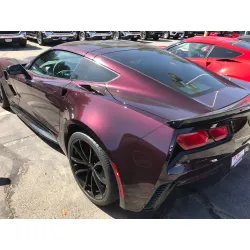 Glossy Metallic Black Rose Vinyl Car Wrap K-2102 review jdykiy
