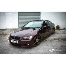 Glossy Metallic Black Rose Vinyl Car Wrap K-2102 review Kevin