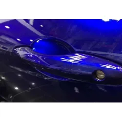 Metal Paint Deep Blue Vinyl Car Wrap K-6006 review Christina