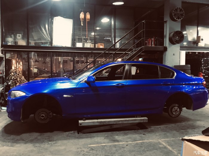 Metal Paint Deep Blue Vinyl Car Wrap K-6006 review George