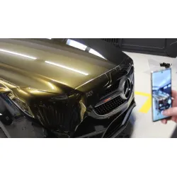 Glossy Ghost Midnight Gold Vinyl Car Wrap K-1504 review Patrick