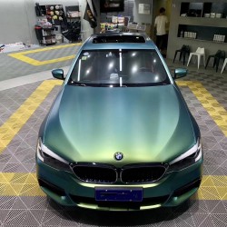 Matte Chameleon Spring Green Vinyl Car Wrap K-4035 review Allegra