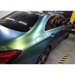 Matte Chameleon Spring Green Vinyl Car Wrap K-4035 review Xander