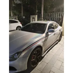Matte Laser Silver Vinyl Car Wrap K-3014 review Sophia 01