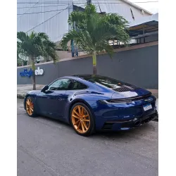 Glossy Gentian Blue Vinyl Car Wrap K-1413 review Charlotte
