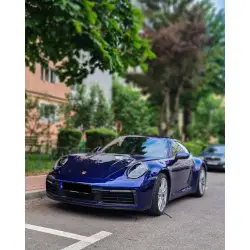 Glossy Gentian Blue Vinyl Car Wrap K-1413 review Ava