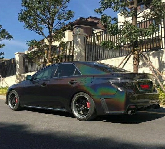 Laser Black Vinyl Car Wrap K-1602 review Charlotte Johnson