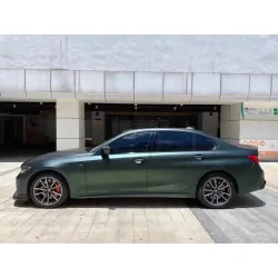 Matte Diamond Black Green Vinyl Car Wrap K-4011 review Yhyhybhng