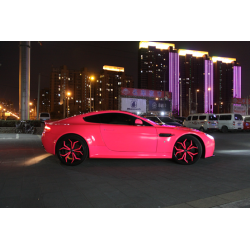 Glossy Fluorescencet Pink Vinyl Car Wrap K-8004 review gtgbgbn