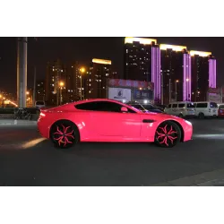 Glossy Fluorescencet Pink Vinyl Car Wrap K-8004 review gtgbgbn