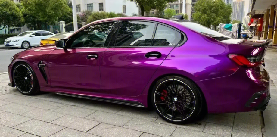 Metal Paint Purple Vinyl Car Wrap K-6022 review ttngbgn