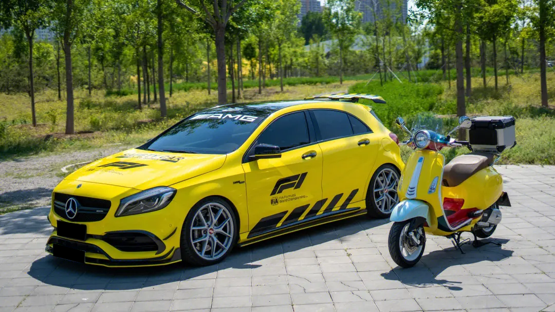 Glossy Maize Yellow Vinyl Car Wrap K-1922 review tgbgbn