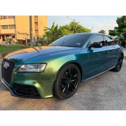 Glossy Chameleon Jungle Green Vinyl Car Wrap K-4036 review sddfbfgn 01