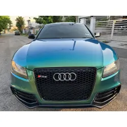 Glossy Chameleon Jungle Green Vinyl Car Wrap K-4036 review sddfbfgn 02
