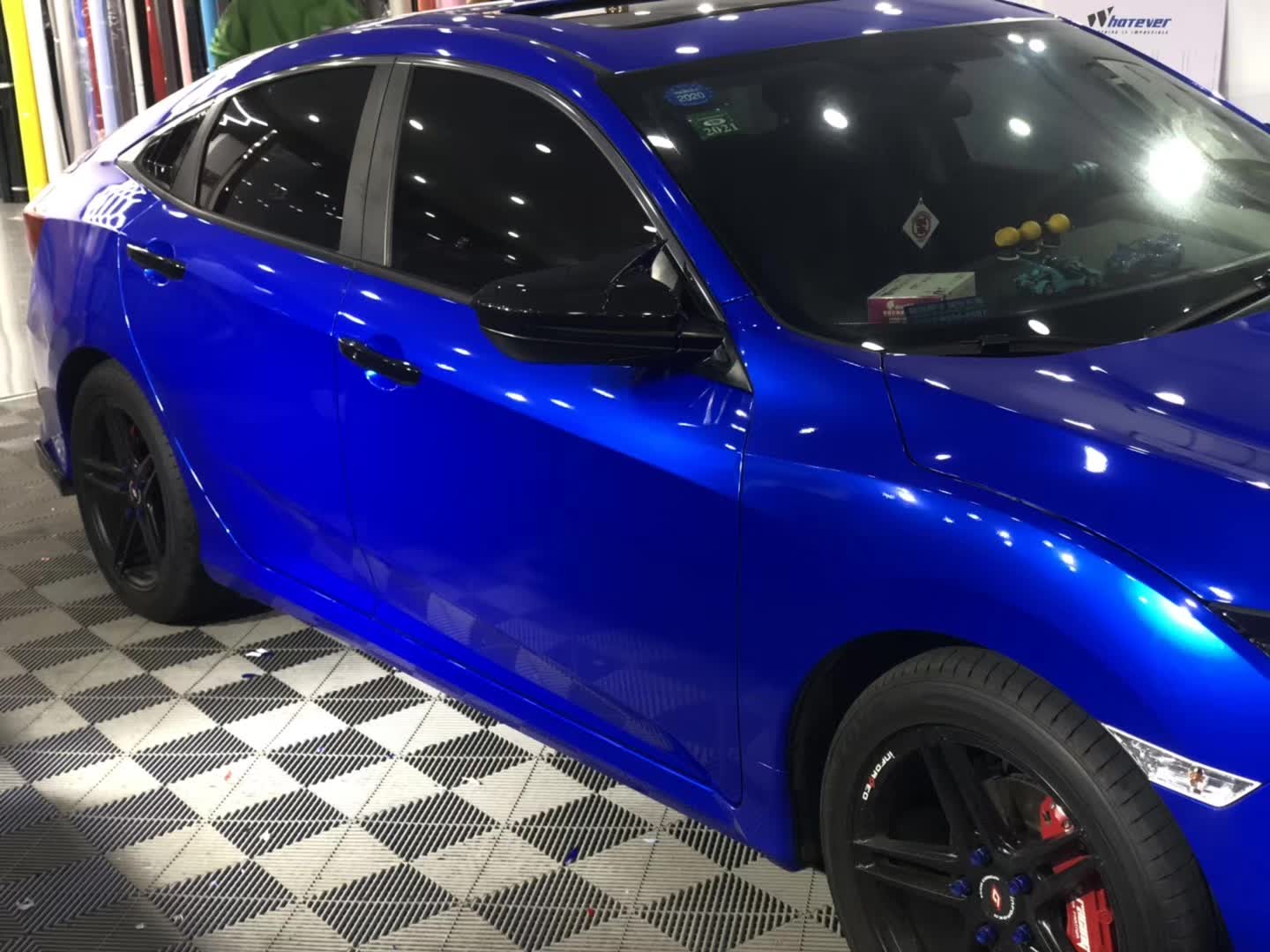 Metal Paint Deep Blue Vinyl Car Wrap K-6006 review tghygbnl 01