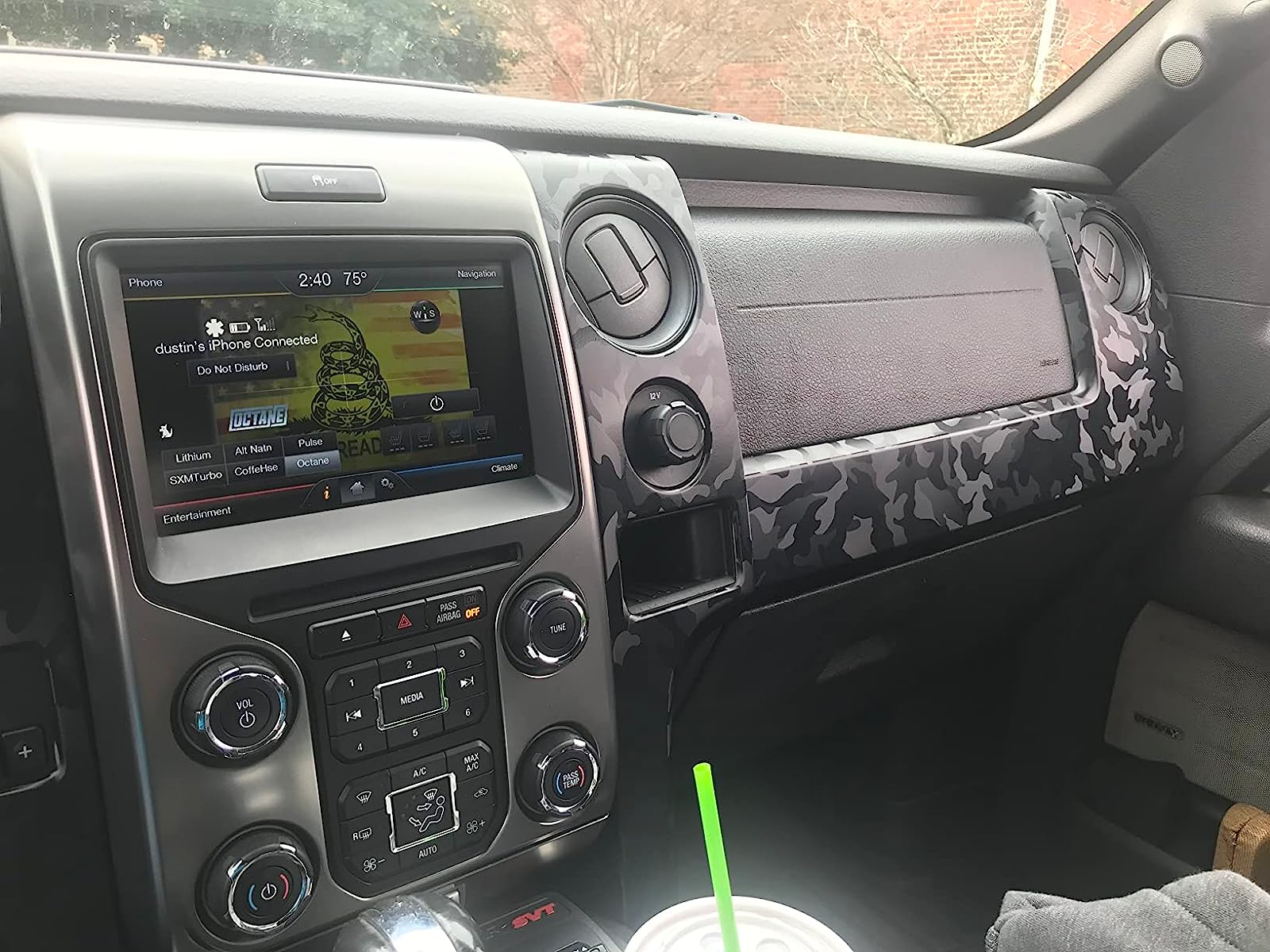 3D Ghost Camouflage Black Vinyl Car Wrap K-9503 review rfcxdsc