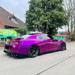 Metal Paint Purple Vinyl Car Wrap K-6022 review Henry