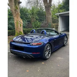 Glossy Gentian Blue Vinyl Car Wrap K-1413 review Rfee