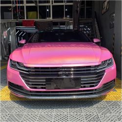 Glossy Laser Pink Vinyl Car Wrap K-3007 review Leg Mbcn