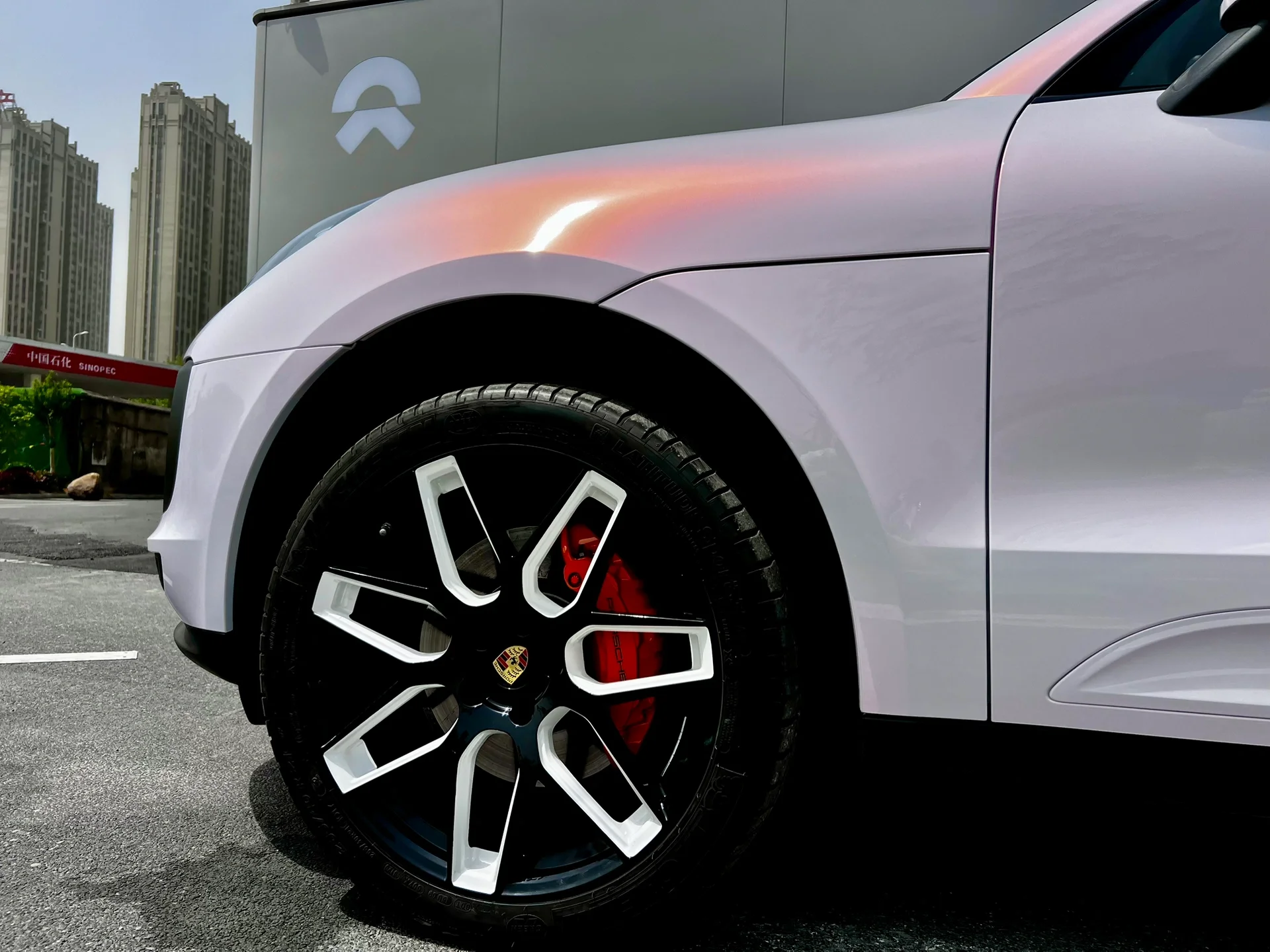 Glossy Flower Yue Fen Vinyl Car Wrap K-1101 review Legtbny Maclon 02