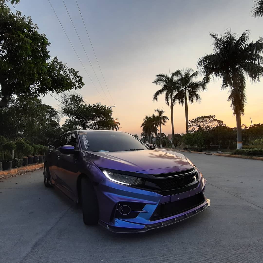 Glossy Diamond Purple Blue Vinyl Car Wrap K-4016 review Qtgvbgbn Orc