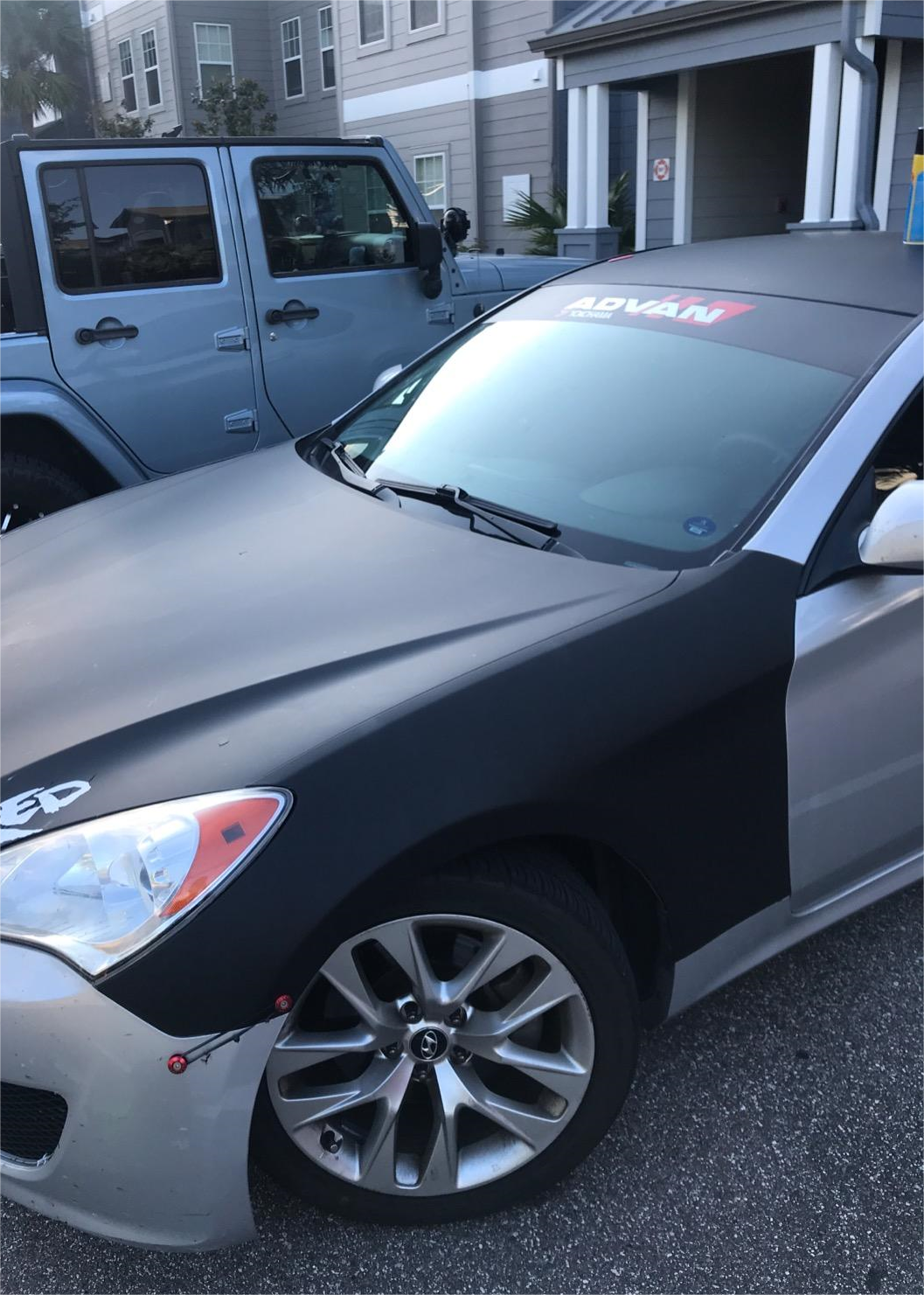 Matte Frosted Black Vinyl Car Wrap K-9502 review Jhhnno Biber