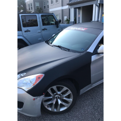 Matte Frosted Black Vinyl Car Wrap K-9502 review Jhhnno Biber