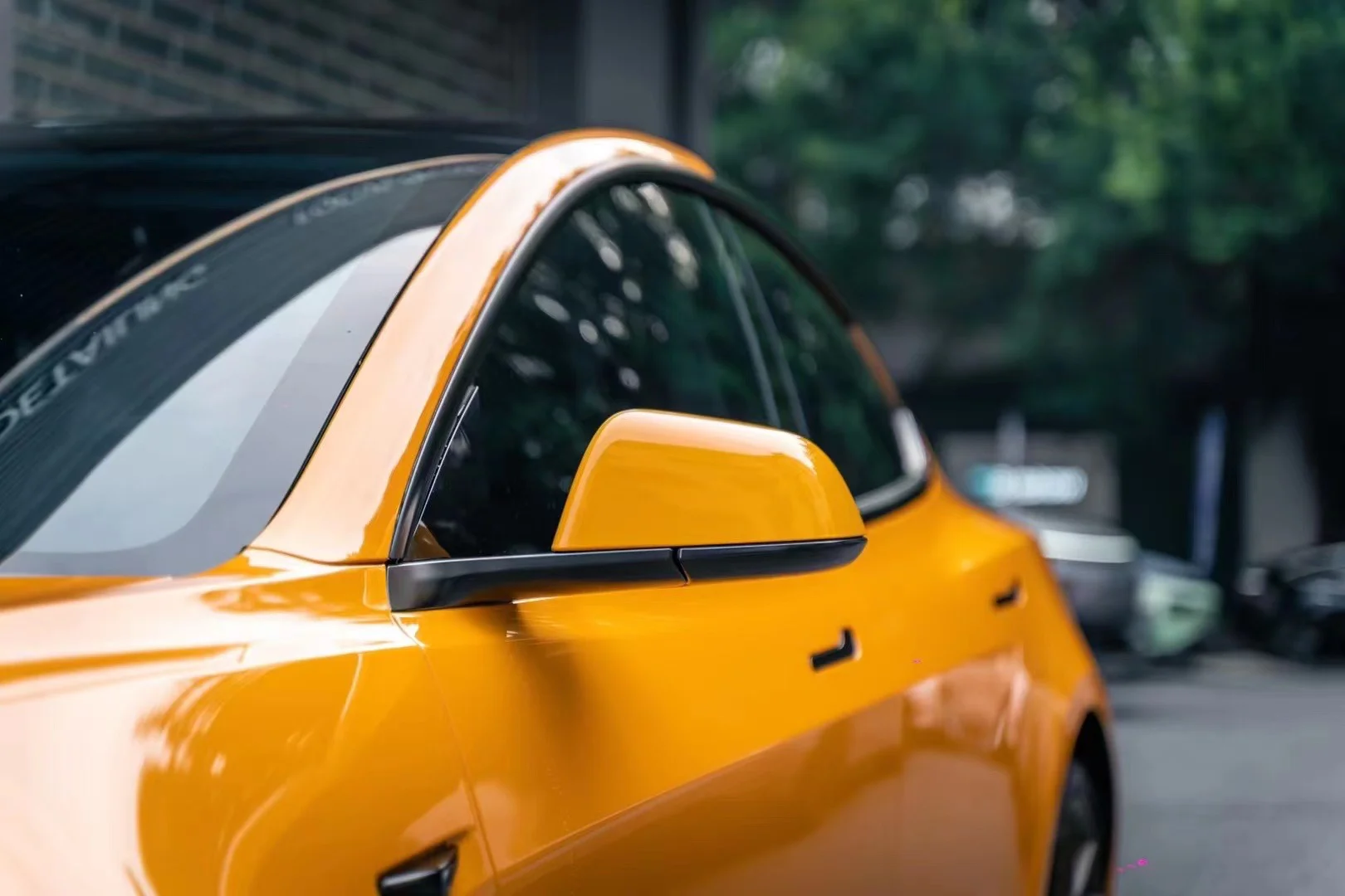 Glossy McLaren Orange Vinyl Car Wrap K-1113 review Hiroshi Tanaka