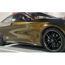 Glossy Ghost Midnight Gold Vinyl Car Wrap K-1504 review Anyga 01