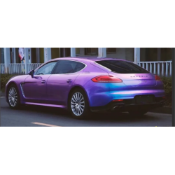 Glossy Auroral Blue Purple Vinyl Car Wrap K-4033 review Erihj 01