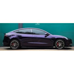 Glossy Midnight Purple Vinyl Car Wrap K-2114 review Ynhhfcg