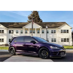 Glossy Midnight Purple Vinyl Car Wrap K-2114 review Rilheg