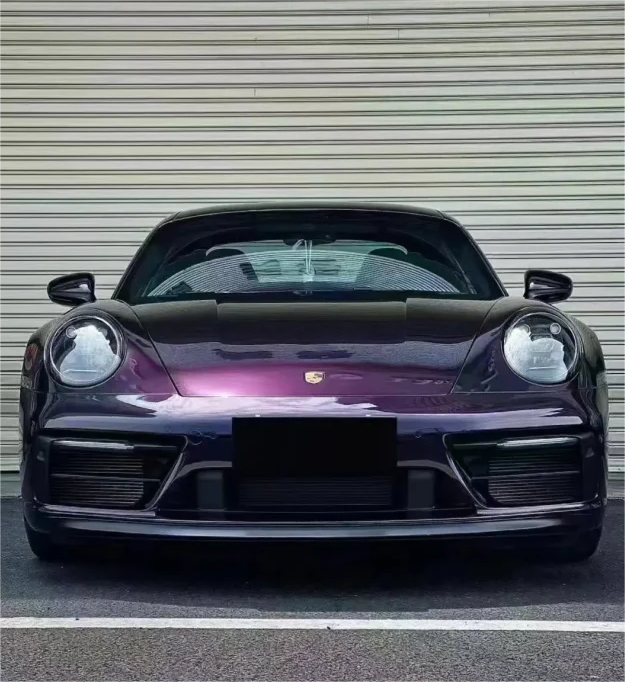 Glossy Midnight Purple Vinyl Car Wrap K-2114 review Pijhge