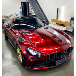 Glossy Metal Soul Red Vinyl Car Wrap K-3029 review Bijhhjsg