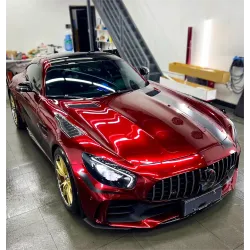 Glossy Metal Soul Red Vinyl Car Wrap K-2113 review Bijhhjsg