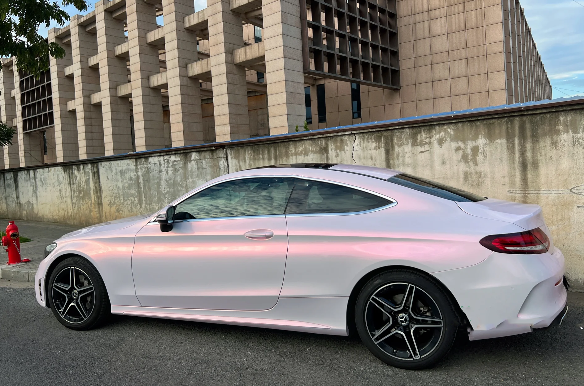 Glossy Flower Yue Fen Vinyl Car Wrap K-1101 review Francle