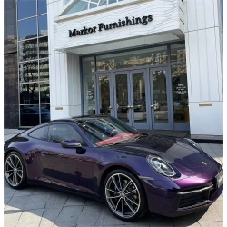 Glossy Midnight Purple Vinyl Car Wrap K-2114 review Frnkcio