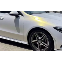 Glossy Diamond Gold White Vinyl Car Wrap K-4020 review Jacksoncate