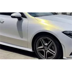 Glossy Diamond Gold White Vinyl Car Wrap K-4020 review Jacksoncate