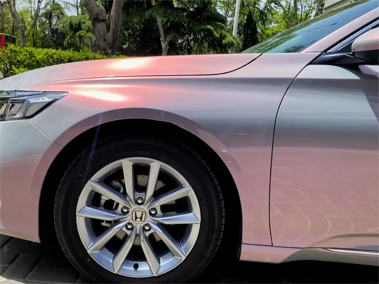 Glossy Volcanic ash Twin-Color change Candy Vinyl Car Wrap K-1702 review Jecisecia