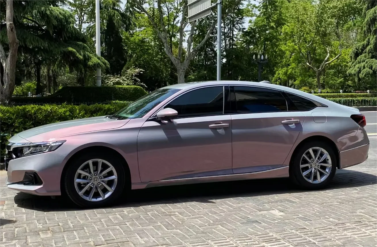 Glossy Volcanic ash Twin-Color change Candy Vinyl Car Wrap K-1702 review Jikjhjnom