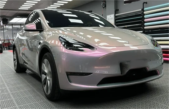 Glossy Volcanic ash Twin-Color change Candy Vinyl Car Wrap K-1702 review Divnism